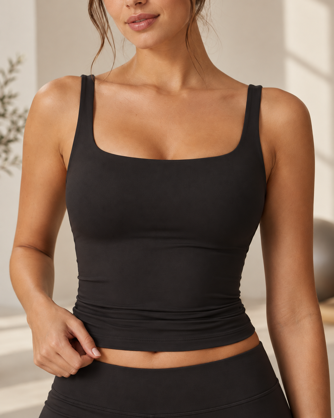 Essential Square Neck Top