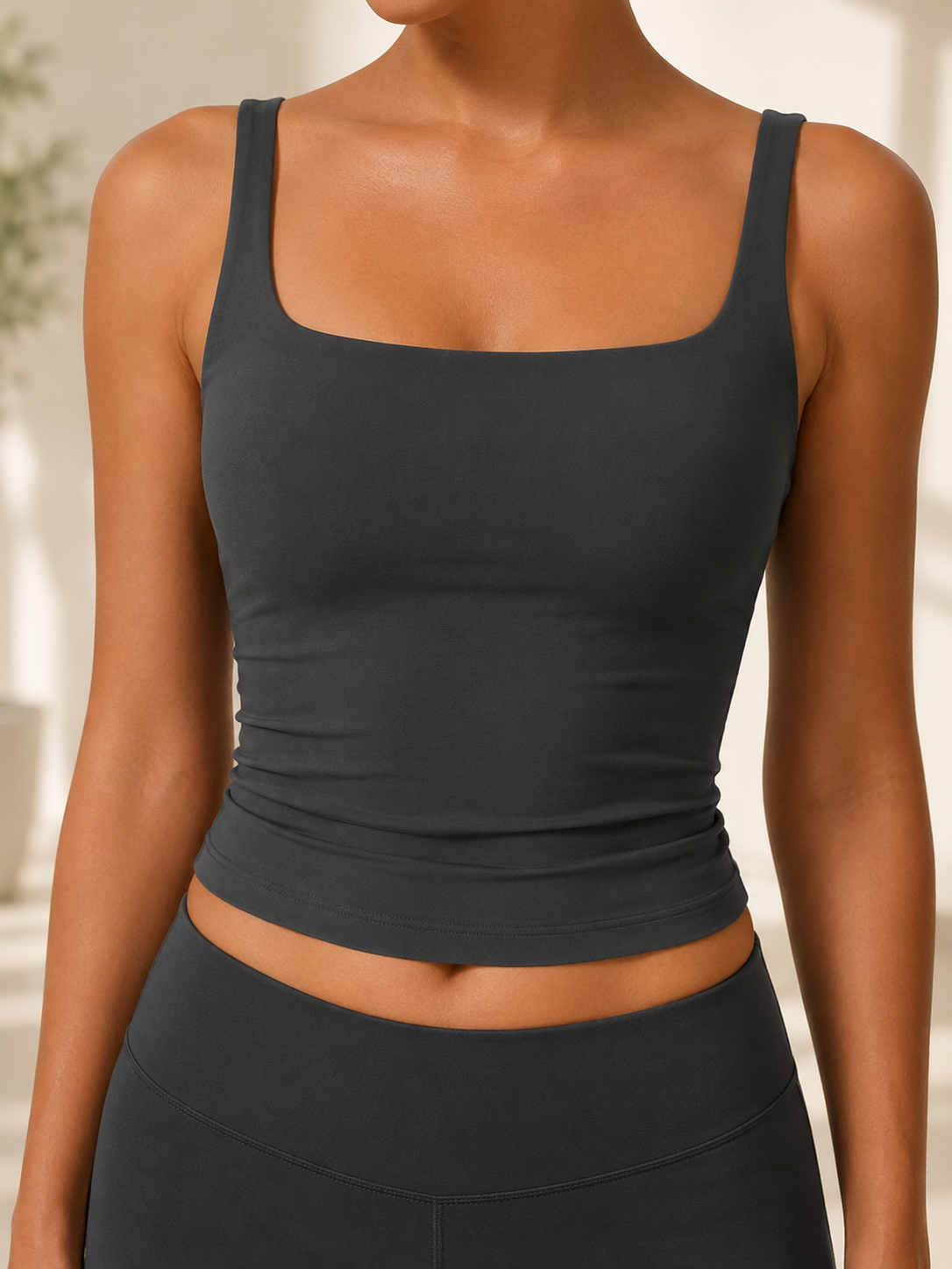 Essential Square Neck Top